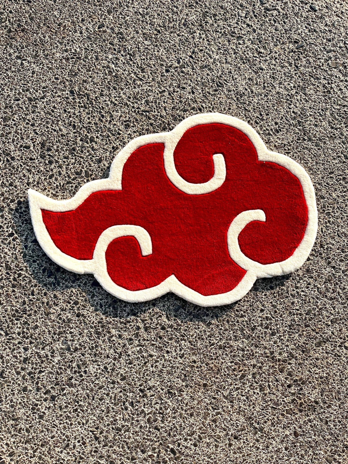 Akatsuki Cloud Custom Rug by Tuftplace